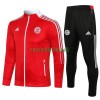 FC Bayern Munich Ensemble Vestes d'Entraînement 21-22 Rouge Pour Homme